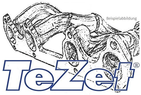 TeZet Fächerkrümmer - Nr. 10 C06 AR6A - Leistungssteigerung für Serien- oder Sportauspuff