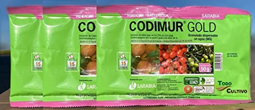 Fungicida Cuper 25% oxicloruro de cobre contra repilo abolladura minilia cribado moteado o bacteriosis. Tratamiento para 100 litros.(5sobres)