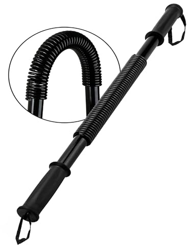 EmpireAthletics Kraftfeder Expander 20 -60 kg – Biegefeder aus Federstahl mit rutschfesten Griffen, Trainingsgerät für Brust, Arme & Griffkraft, Widerstand 20 kg, Fitness Zubehör Home Gym