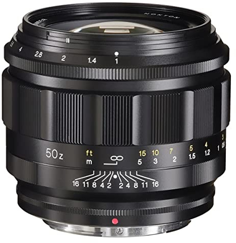 Voigtlander Nokton 50 mm f/1.0 asphärisches Objektiv für Nikon Z