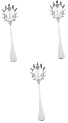 IMIKEYA 3stücke Versatile Edelstahl Spaghetti Server Praktischer Nudel Löffel Für Effizientes Servieren Von Pasta Für Zuhause Restaurants Und Buffets Rostfrei Und Leicht Zu Reinigen