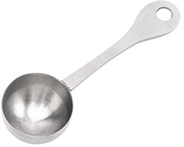 ABOOFAN 2pcs Stainless Steel Measuring Spoons Latte Coffee Spoon for Kitchen Baking Tea Sugar Stainless Steel
