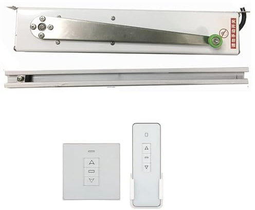 Apriporta Open/Close Window elettricamente costruzione di ventilazione motorizzato Casement driver WiFi Tuya di Smart Remote Control Window Attuatore Motore durevole(Kit4)