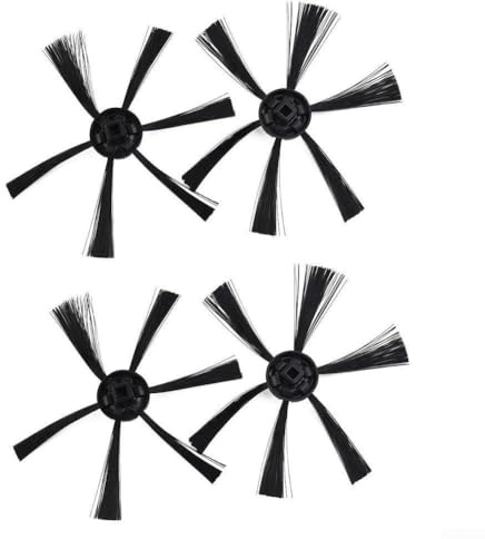 Risultati di pulizia superiori, 4 spazzole rotonde per robot aspirapolvere Severin RB7025