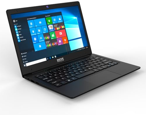 INSYS 12-Inch Laptop, Celeron N4020C, 4GB RAM, 256GB Storage, Windows 11, Black