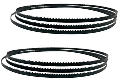2 lame for seghe a nastro for legno, 1400 mm, 6,35 mm, 0,35 mm, 14 TPI