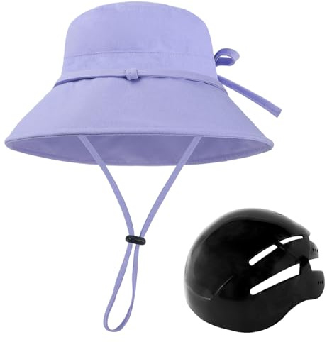 Casques de VTT – Casque de vélo réglable pour femme, accessoire de sports de plein air, protection UV, chapeau de cyclisme léger pour la pêche, le shopping, l'escalade, la course à pied