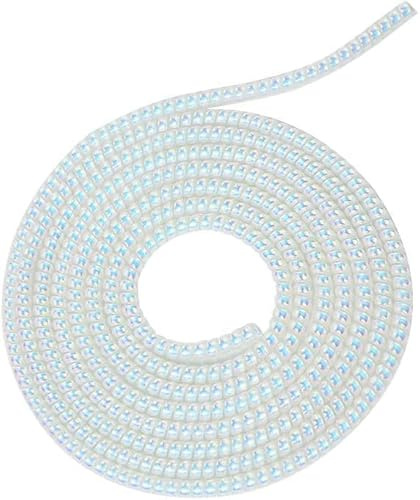 Spiral Cable Protector, Chargers Cable Protector Data Cable Protect Sleeve, Headphone Cable Saver for Phone Earphone USB Data Pet Chew 1.5m (4.92ft) (White)