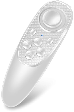 Télécommande VR pour téléphones compatibles avec iOS/Android/Oculus/Windows, télécommande Bluetooth sans fil pour iPhone/iPad/téléphones Android pour contrôler la musique, les vidéos, les jeux, les
