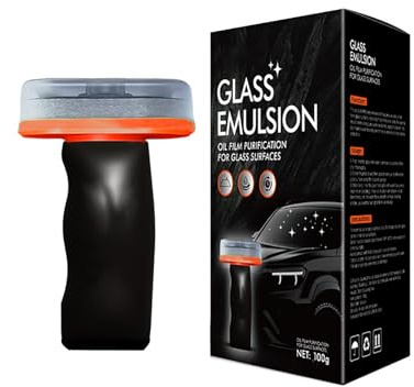 Regenabweiser für Windschutzscheiben- Klare Sicht bei Regen & Schnee - Beschichtung von Glas Schmutzabweisend - Für Autoscheiben & Glas alle Glasflächen (1)