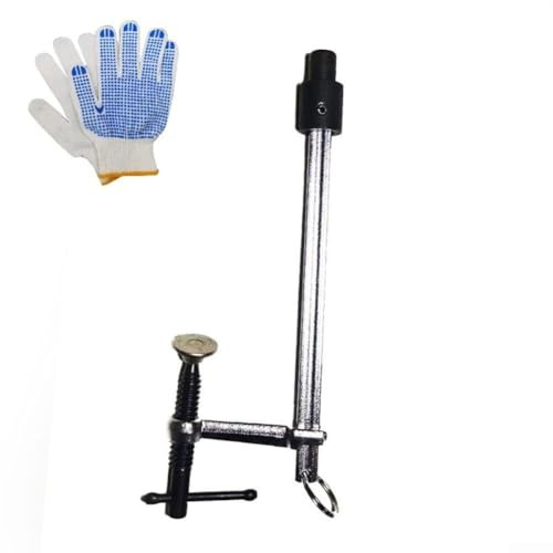 Morsetto per piastra di pressione da tavolo, apertura regolabile da 16 mm e 28 mm, per banco da lavoro di saldatura con portata di 160 mm e impugnatura ergonomica in metallo (16 mm)