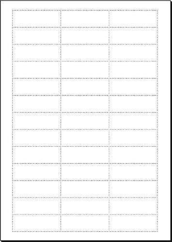 sigel PC-Einsteckschilder für Hängemappen, 60 x 21 mm, weiß, Menge 156