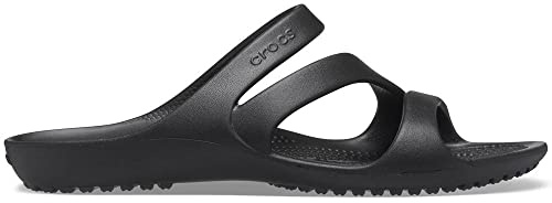 Crocs Women's Kadee II Sandals, Black, 9