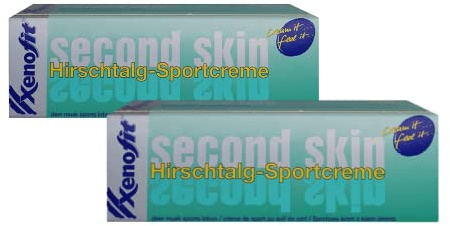 Xenofit Hirschtalgcreme Second Skin 2 Tuben je 125ml