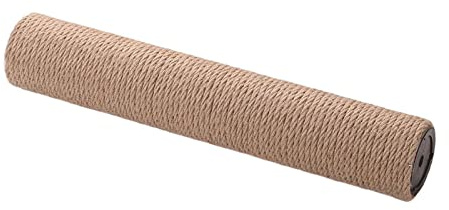 MagiDeal 1x Scratch Post Refill Pole Dia 2.8 in Sisal Mat Grind Claws Sisal Rope Climbing Playing DIY Cat Scratching Post Replacement, Yellow H 25cm