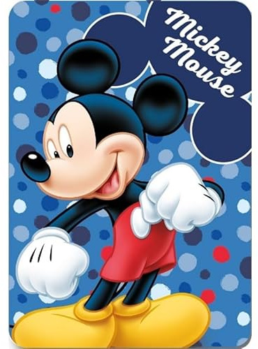 arlis Plaid in pile Topolino Disney 100 x 140 cm (Plaid in pile Mickey)