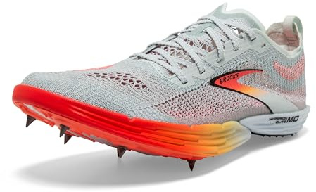 BROOKS 1000481D488 Hyperion Elite MD Men Illusion Blue/Coral/Orange UK 8