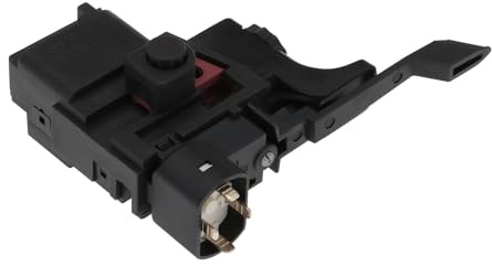 The Lord of the Tools 1 Pièce Commutateur de Contrôleur de Vitesse 1617200077 1617200056 Compatible avec Bosch GBM13-2RE PBH240RE GBH2SR PSB500R Noir