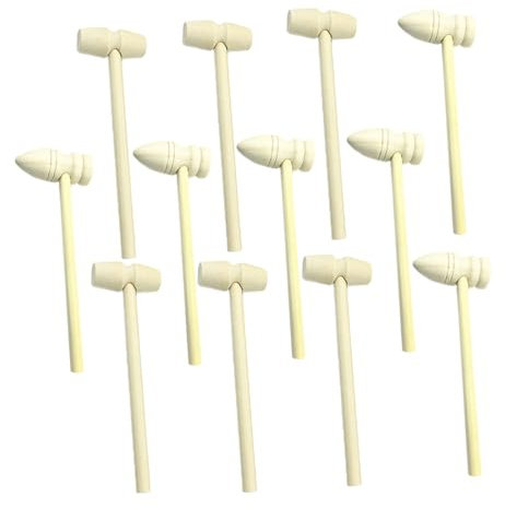 JOINPAYA Mini Holzhammer Für Meeresfrüchte Kuchenhammer Hummerhammer Krabbenhammer Aus Hochwertigem Massivholz Vielseitig Einsetzbar Für Heimwerker Und Junge Mädchen