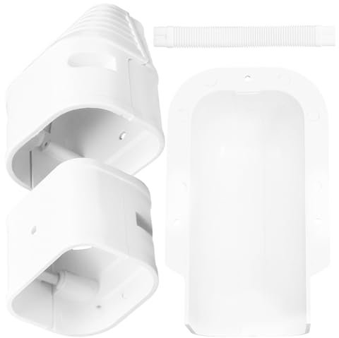 TOPBATHY Leitungssatz-abdeckungssatz -schlauch Isolierte Abdeckung Dekorative Extrusion für Zentrale Klimaanlage