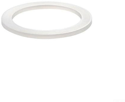 Replacement Silicone Rubber Gasket Seal For Espresso Moka Pot Coffee Maker Multiple Sizes Available 1-12 Cup Capacity Stove Top Coffee Maker Parts White(6 cup)