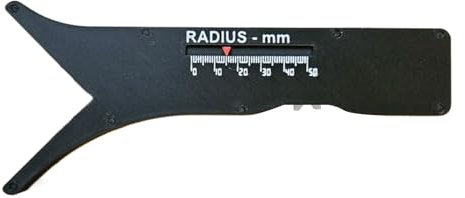 Calibro per Raggi | Misuratore di Raggi - Calibro Scorrevole 1 1 Per Cantina Garage Officina Riparazioni