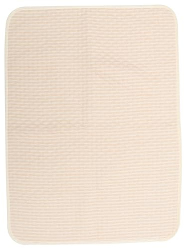 FOYTOKI Pissmatte Hautfreundliches Waschbares Baumwoll Und Bambusfaser Pad 50x70cm Doppelseitig Für Säuglinge Zuhause Und Unterwegs