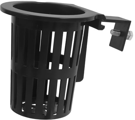 Kisangel 2pezzi Cestini Idroponici in Rete Tazze Per Vivai Vasi Per Piante Acquatiche e Semiacquatiche Fessure Per Circolazione Compatte e Efficienti Da Appendere Parete Per Coltivare Dolci