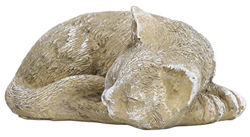 Akozon Memorial Marker Pet Garden - Uso de Lápida Conmemorativa para Mascotas Resistente a la Intemperie - Suministros para Mascotas/Gatos/monumentos y Funerarios (Gato de Adorno Tipo C
