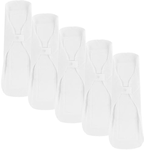 GLEAVI Assorbenti Mestruali Design Riutilizzabili 5 Pezzi in Cotone e Alta Assorbenza per Femminile Quotidiana e Giorni di Attività Intensa