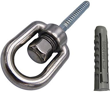 KLIFFHÄNGER Hängesessel Befestigung | Edelstahl Deckenschraube (bis 180 Kg)