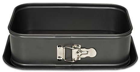 patisse - Molde rectangular con borde alto, acero, gris, 28 x 18 x 12 cm