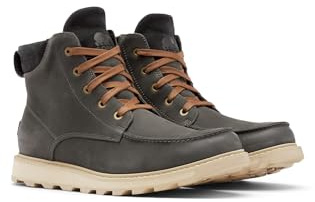 Sorel Madson 2 Moc Toe WP, Stivali Invernali Casual, Uomo, Coal , 42.5 EU