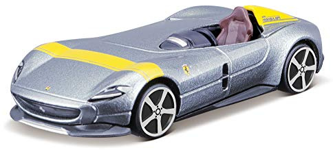 Bburago B18-36046 1:43 Ferrari Race and Play Monza SP-1, Verschiedene Designs und Farben