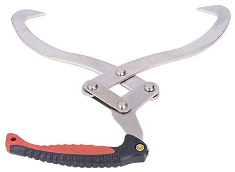 TOPINCN Holzzange, Holztragewerkzeug Holzspalter Teile Zubehör für Den Garten Holzstamm Heben Handhabung Ziehen Tragen Tragen Indoor Outdoor