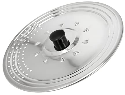 ORYX 5027010 Multi-usages Acier inoxydable Ø 28 cm. Utilisation Couvercle anti-éclaboussure et teur. Couvercle amovible Différentes dimensions