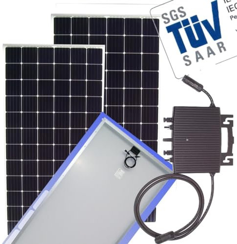 Balkonkraftwerk 780W 800W Photovoltaik Solaranlage wireless Mikro-Wechselrichter AWZ