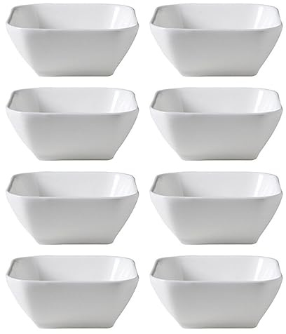 Luxshiny 8piezas Conjuntos Tazones De Cerámica Para Salsa Platos Dipping Para Sushi y Aperitivos Diseño Multiusos Para Salsas y Especias Para Decoración De Mesa y Almacenamiento