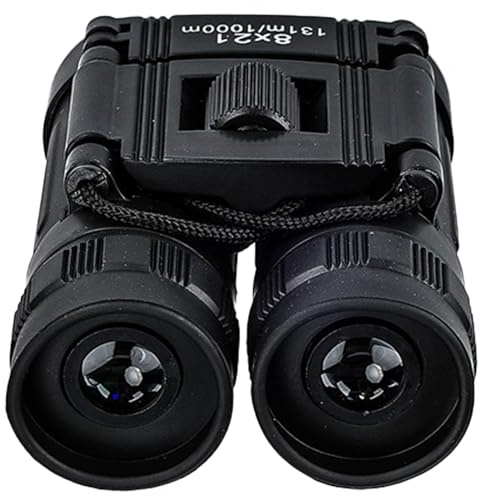 Teleskop für Erwachsene, Mini Fernglas 8x21 Zoomable Nachtsicht Faltbare Ferngläser mit tragbarem hochwertigem Fernglas für Vogelbeobachtungs Reisekonzert