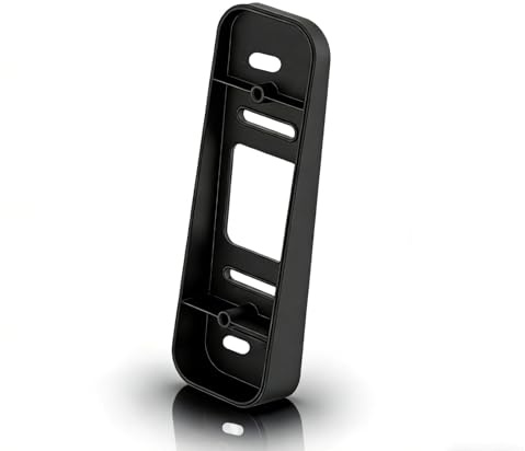 CAMGJORT Soporte de cuña para timbre de video, color negro