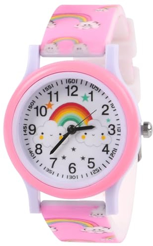 OFFCUP Kids Watch, 3D Cute Cartoon Toy Watches, Silicone Band Wrist Watches for Kids, Analogue Quartz Watch Gift for Boys and Girls Age 3-11 Years Old Children's Day Gifts