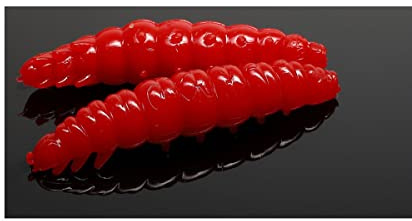 Libra Lures Larva Knoblauch Forellen Köder Maden Imitation