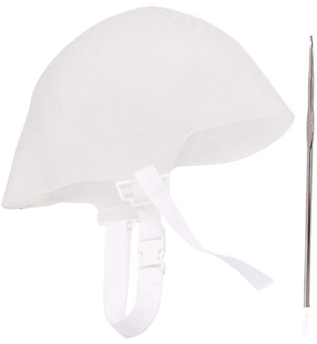 ERINGOGO Gorro para Teñir el Cabello de Silicona Agujas para Mechas, 2 Juegos, Material Cómodo y Reutilizable para Teñido Profesional en Casa