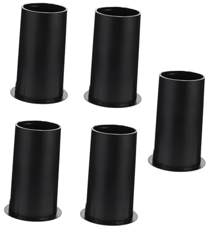 BESPORTBLE Set 5 Pezzi Tubo Porta Subwoofer in Plastica 60X110 MM Tubo Bass Reflex per Altoparlanti Accessorio Ricambio Resistente All’Ingiallimento per Sistemi Audio a Bassa Frequenza