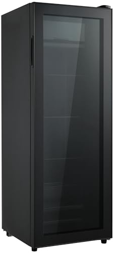 vutizal Mini frigorifero con congelatore 128L – Silenzioso 43 dB, Classe energetica F, spazio per 94 lattine, frigorifero compatto per ufficio e appartamento