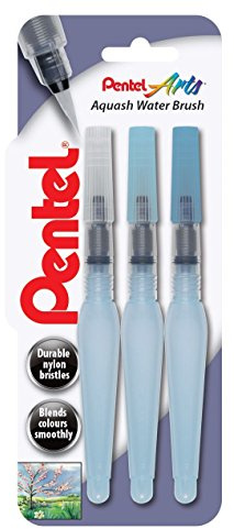 Pentel Wasserpinsel, rund Set | fein | mittel | breit, 1