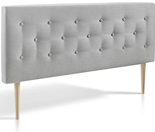 Marckonfort - Oslo Kopfteil für Bett, 150 X 100 X 8 CM Rohgewebe