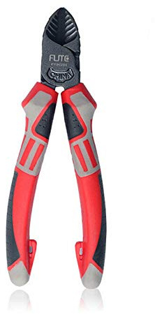Alicates de corte para ahorro de mano de obra, alicates resistentes con mango antideslizante para cortar alambre, alambre de metal pequeño (alicates de corte diagonal de 15,24 cm)