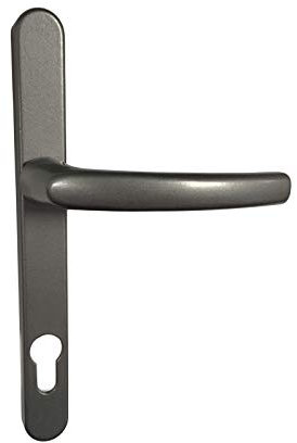 Poignées Alu De Porte Etroite 24mm / Porte fenêtre - Gris