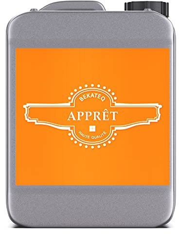 BEKATEQ BE-518 Apprêt 5L incolore I Couche de fond pour l'intérieur & l'extérieur I Primaire d'accrochage efficace en profondeur pour le sol, béton, bois, plâtre, toit I Séchage rapide & sans solvants